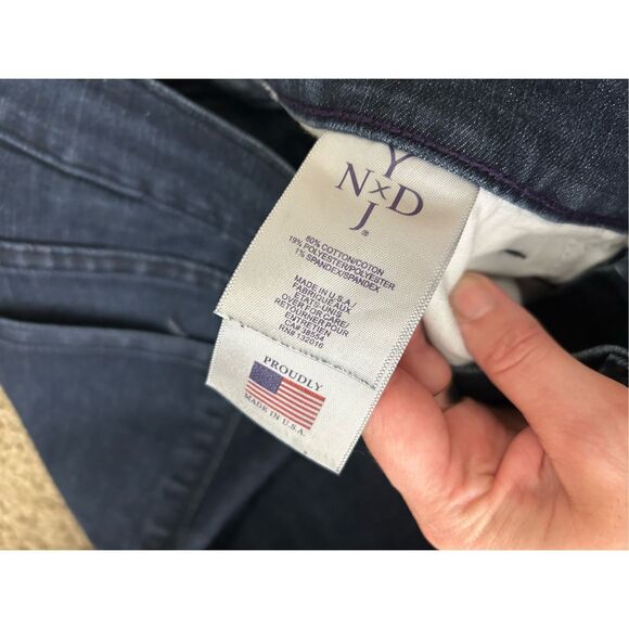 NYDJ Not Your Daughter's Jeans Medium-Wash Denim Jeans Bootcut Boyfriend, Size 4 - Picture 6 of 8